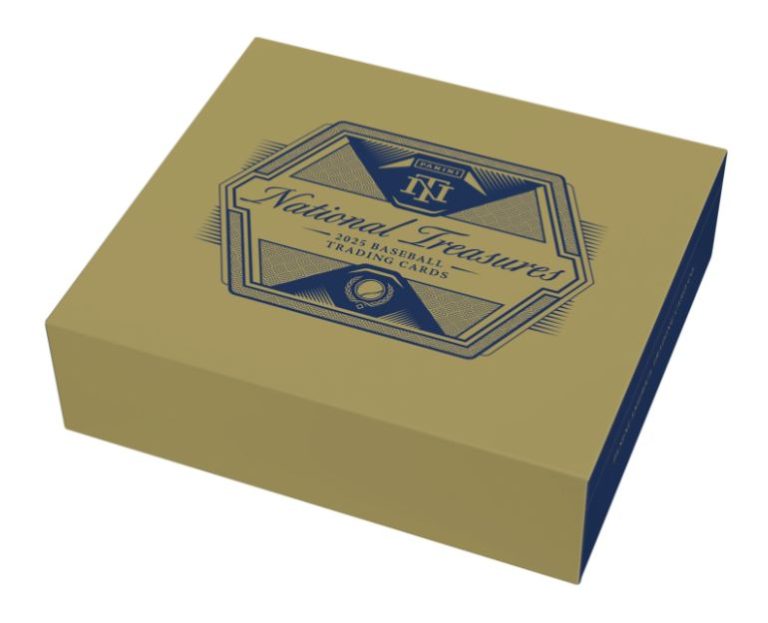 2025 Panini National Treasures Baseball Hobby 4 Box Case