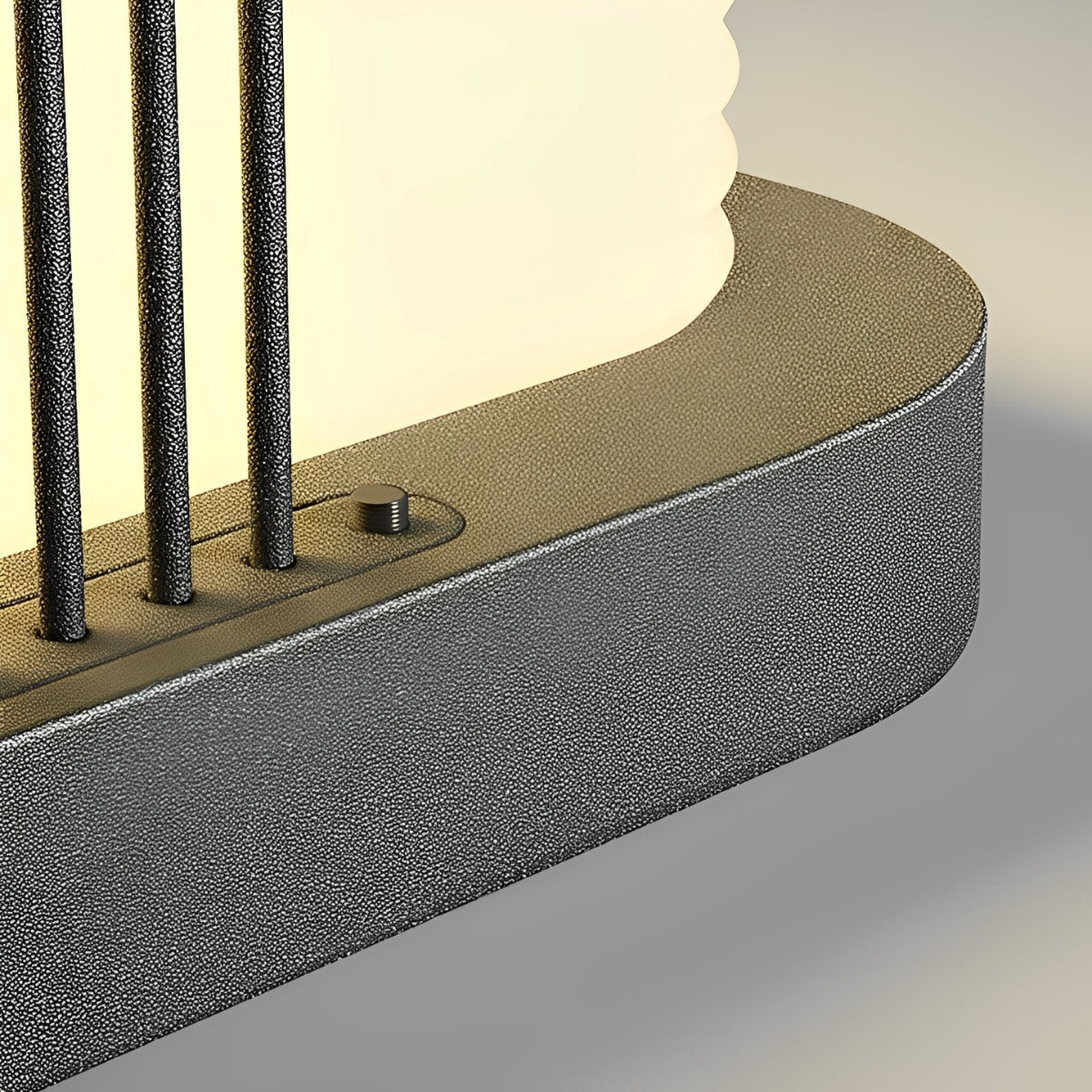 Square Creative LED Waterproof PE Shade Modern Fence Post Lights